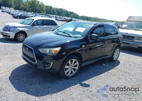 2015 Mitsubishi Outlander Sport Es from USA, damaged, VIN 4A4AP3AU0FE056933